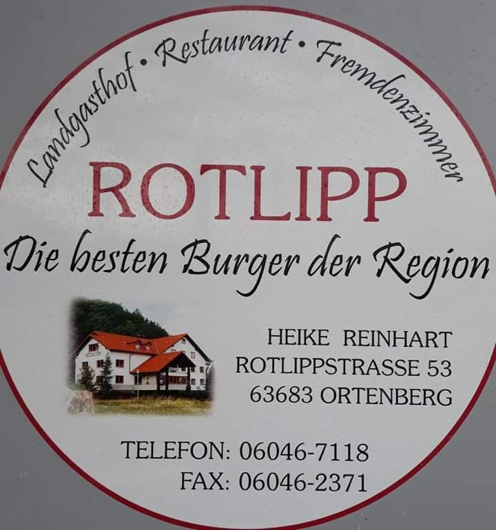 Landgasthof Rotlipp Gaestezimmer Ortenberg  Exterior foto